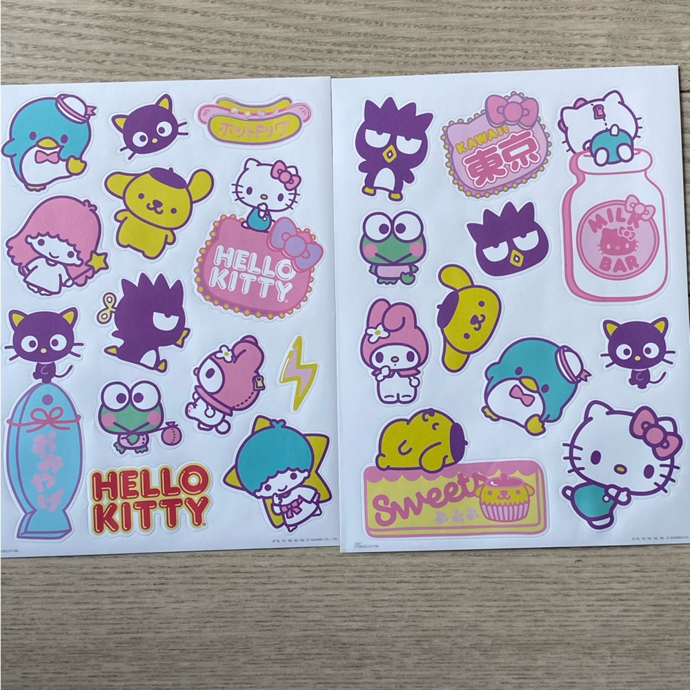 Hello Kitty Sticker Sheets - - Picture 3 of 3